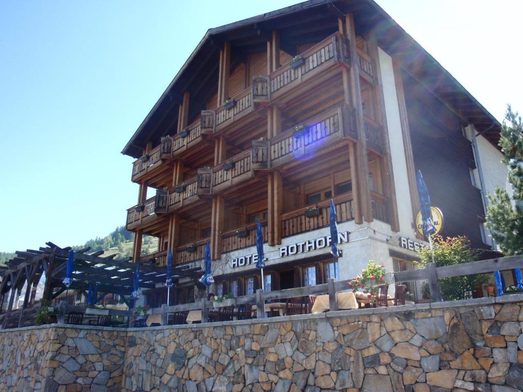Hotel Restaurant Rothorn Visperterminen Ngoại thất bức ảnh