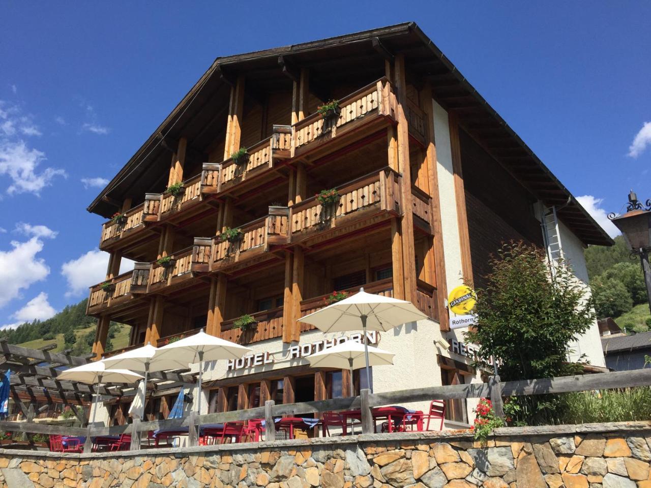 Hotel Restaurant Rothorn Visperterminen Ngoại thất bức ảnh